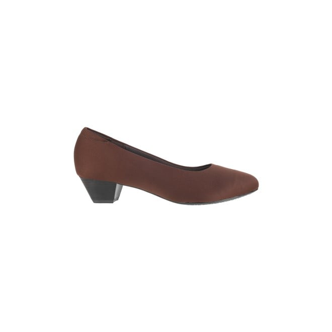 Mochi Women Brown Casual Pumps (SKU: 31-696-12-36)