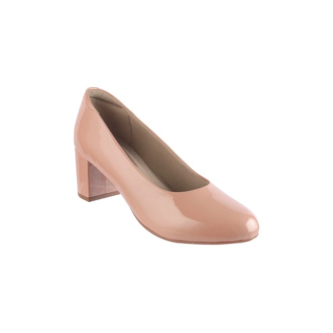 Mochi Women Peach Formal Slip-Ons (SKU: 31-697-80-36)