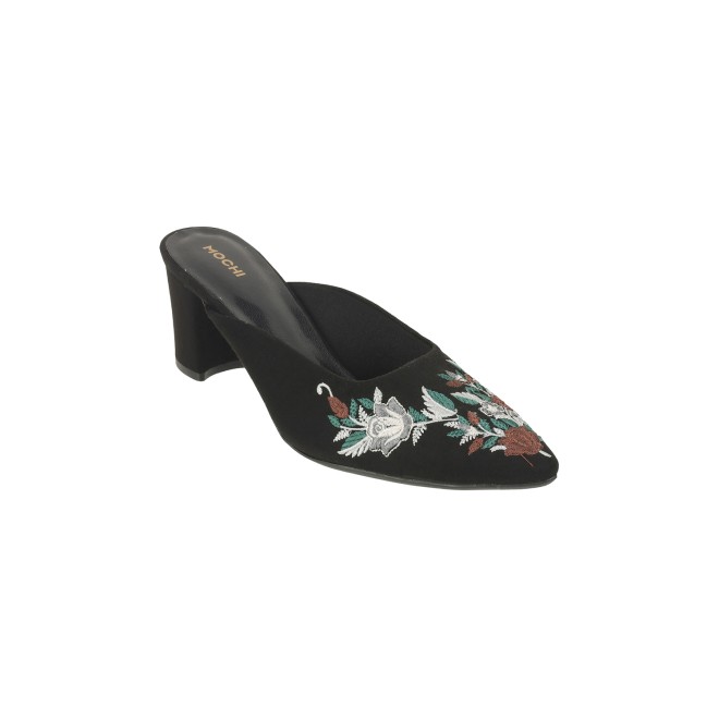 Mochi Women Black Casual Slip Ons (SKU: 31-699-11-39)