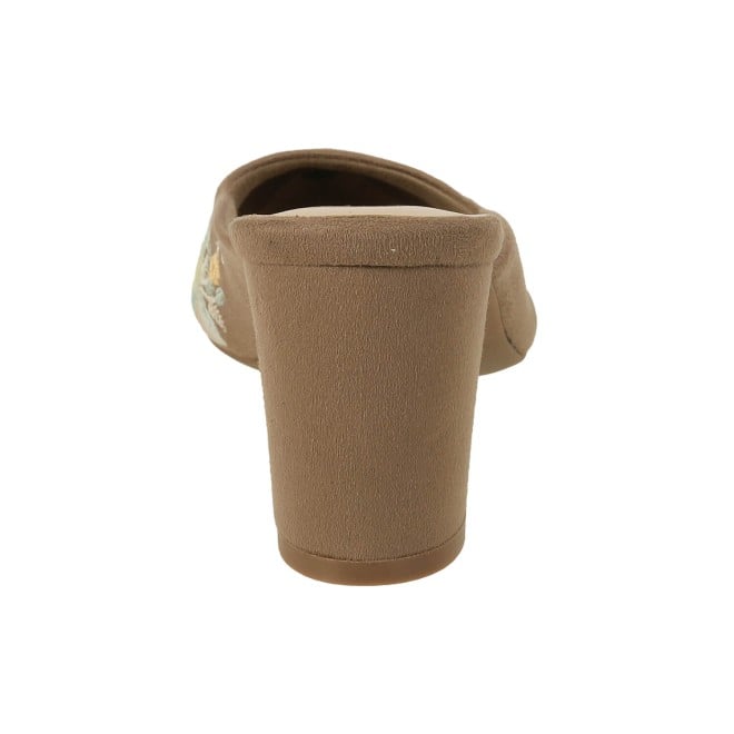 Mochi Women Beige Casual Slip Ons (SKU: 31-699-20-40)