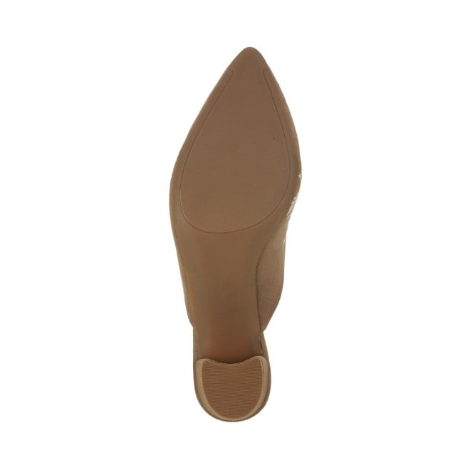 Mochi Women Beige Casual Slip Ons (SKU: 31-699-20-40)