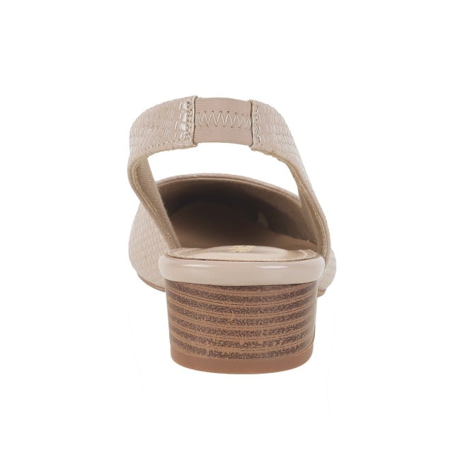 Mochi Women Beige Formal Sandals (SKU: 31-700-20-36)