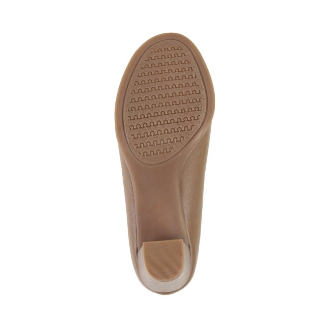 Mochi Women Tan Casual Peep Toes (SKU: 31-703-23-36)