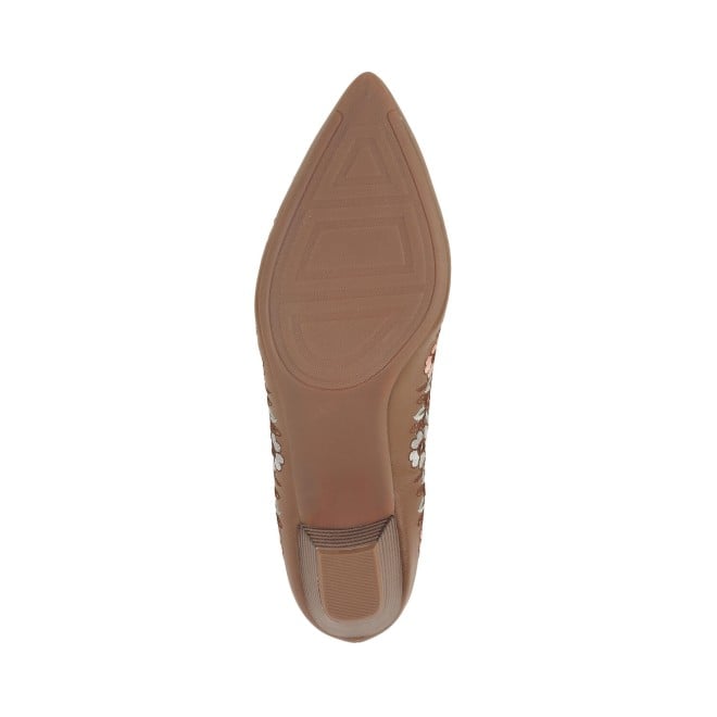 Mochi Women Tan Formal Pumps (SKU: 31-704-23-36)