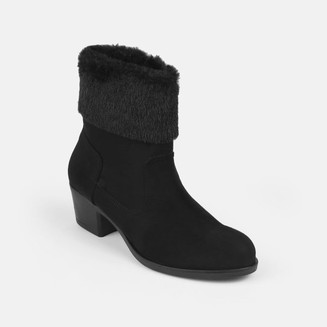 Mochi Women Black Party Boots