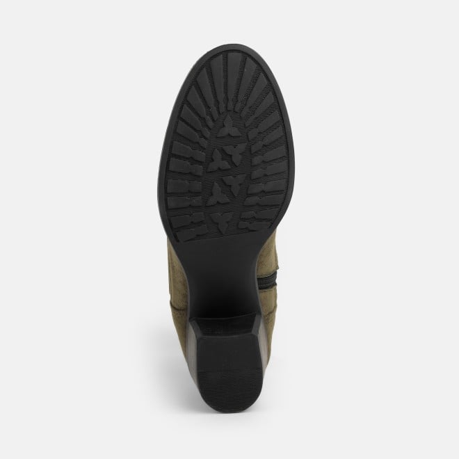 Mochi Women Olive Party Boots (SKU: 31-710-49-36)