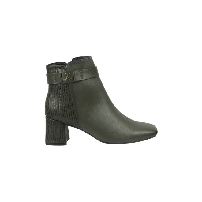 Mochi Women Green Formal Boots (SKU: 31-711-21-37)