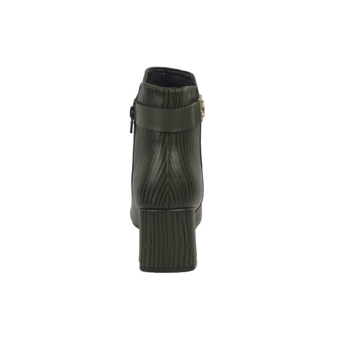 Mochi Women Green Formal Boots (SKU: 31-711-21-37)