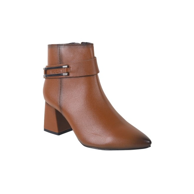 Mochi Women Tan Party Boots