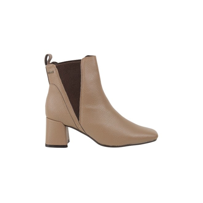 Mochi Women Beige Party Boots (SKU: 31-715-20-38)