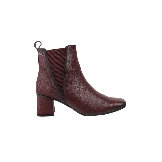 Mochi Women Maroon Party Boots (SKU: 31-715-44-36)