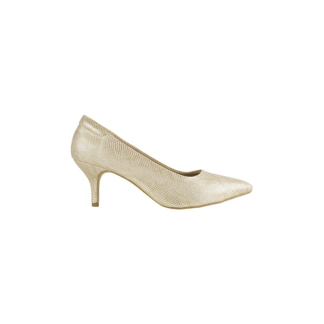 Mochi Women Gold Formal Pumps (SKU: 31-755-15-36)