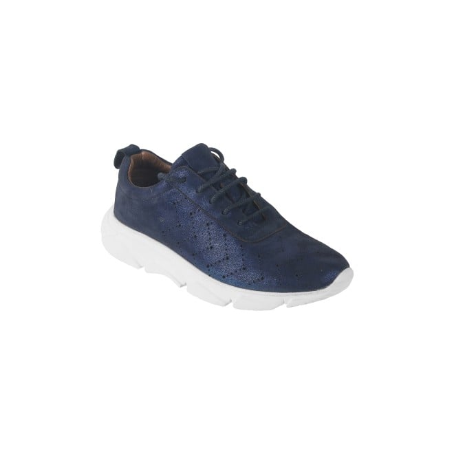 Mochi Women Blue Sports Walking Shoes