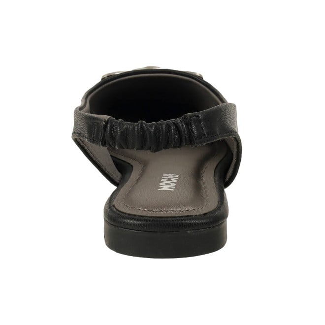 Mochi Women Black Casual Clogs (SKU: 31-765-11-37)