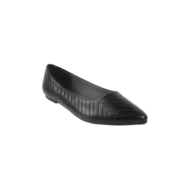 Mochi Women Black Casual Ballerinas (SKU: 31-766-11-36)