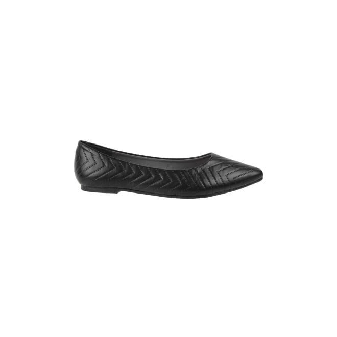 Mochi Women Black Casual Ballerinas (SKU: 31-766-11-37)