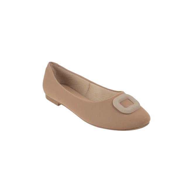 Mochi Women Beige Casual Ballerinas (SKU: 31-767-20-36)