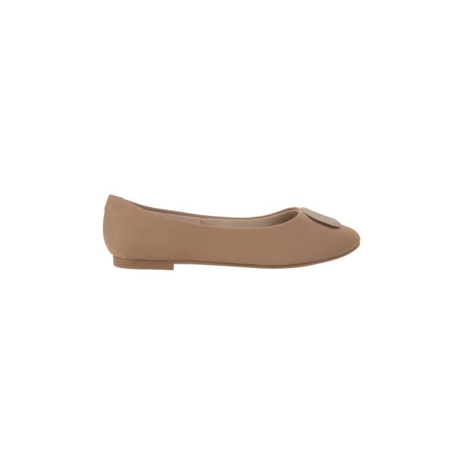 Mochi Women Beige Casual Ballerinas (SKU: 31-767-20-36)