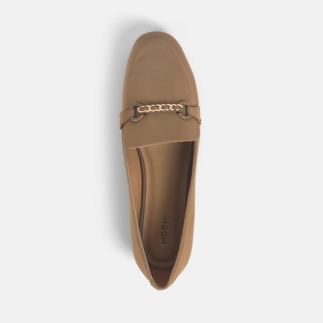 Mochi Women Beige Casual Ballerinas (SKU: 31-768-20-36)