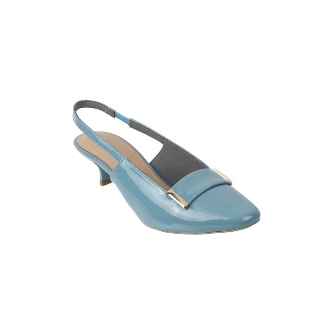 Mochi Women Blue Formal Sandals