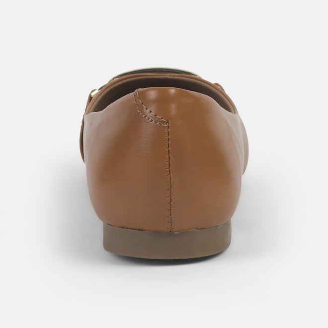 Mochi Women Tan Casual Ballerinas (SKU: 31-774-23-36)
