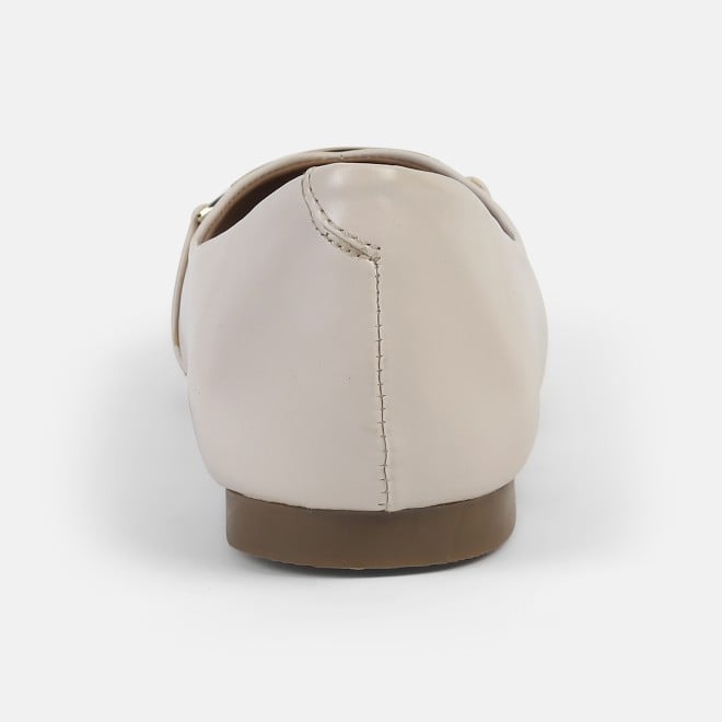 Mochi Women Off-white Casual Ballerinas (SKU: 31-774-66-36)