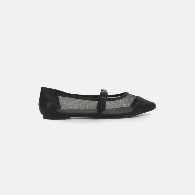 Mochi Women Black Casual Ballerinas (SKU: 31-777-11-36)