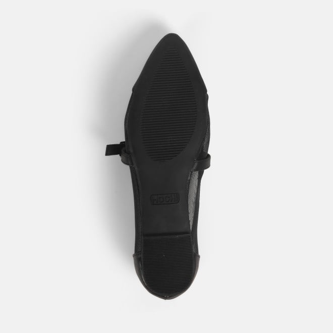 Mochi Women Black Casual Ballerinas (SKU: 31-777-11-36)