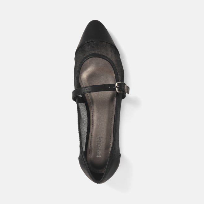 Mochi Women Black Casual Ballerinas (SKU: 31-777-11-36)