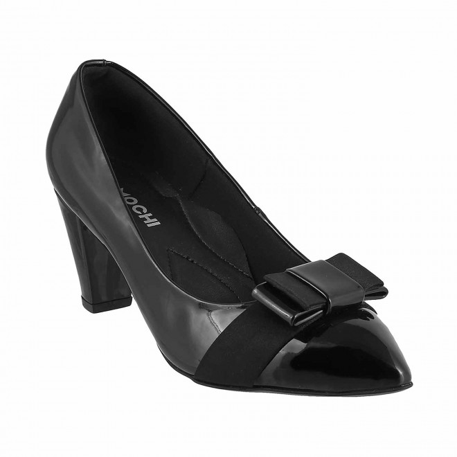 Buy online Black Formal Heels from heels for Women by Bonjour for ₹1399 at  0% off | 2024 Limeroad.com