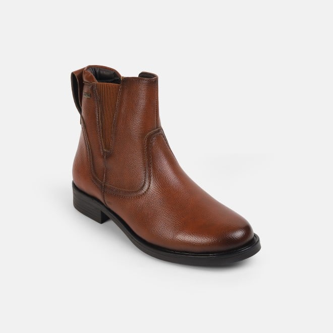 Mochi Women Tan Party Boots