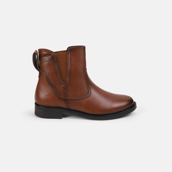 Mochi Women Tan Party Boots (SKU: 31-796-23-36)