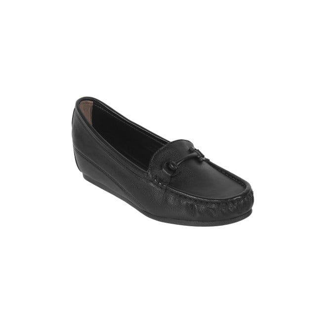 Mochi Women Black Casual Ballerinas