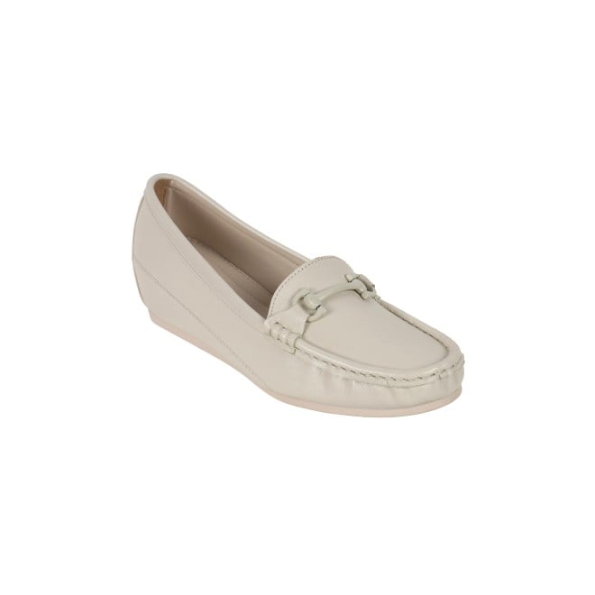 Mochi Women Beige Casual Ballerinas