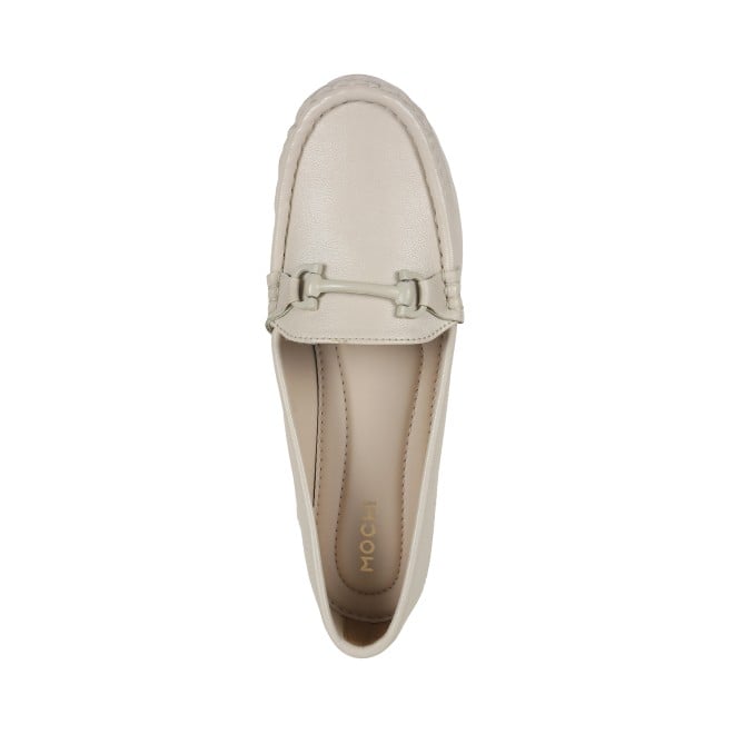 Mochi Women Beige Casual Ballerinas (SKU: 31-799-20-36)