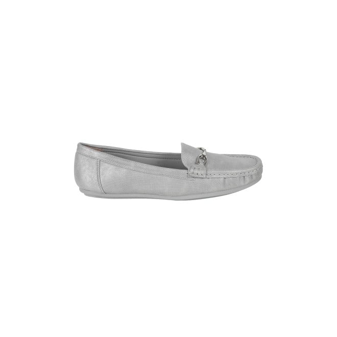 Mochi Women Silver Casual Ballerinas (SKU: 31-801-27-36)