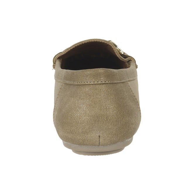 Mochi Women Gold Casual Ballerinas (SKU: 31-801-15-36)