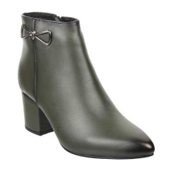 Women Olive Party Boots