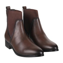 Women Brown Party Boots