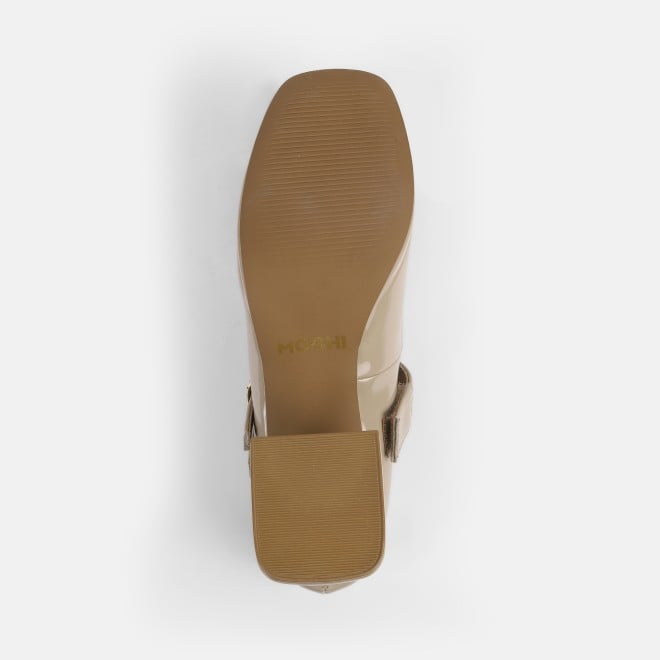 Mochi Women Beige-red Formal Pumps (SKU: 31-844-89-36)