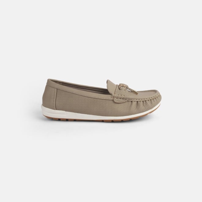 Mochi Women Beige Casual Loafers (SKU: 31-851-20-36)