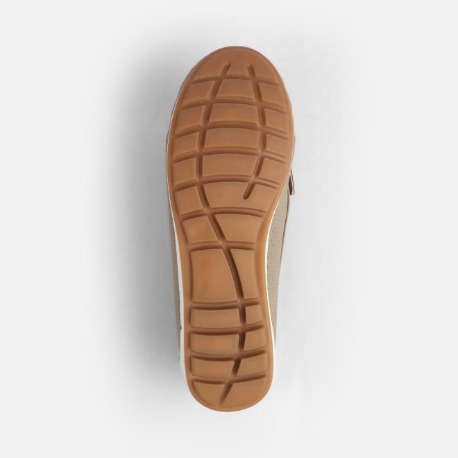 Mochi Women Beige Casual Loafers (SKU: 31-851-20-36)