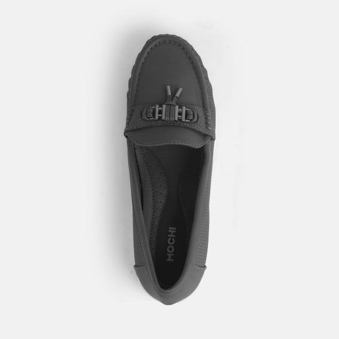 Mochi Women Grey Casual Loafers (SKU: 31-851-14-36)