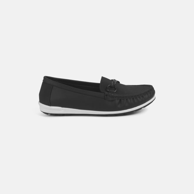 Mochi Women Black Casual Loafers (SKU: 31-852-11-36)
