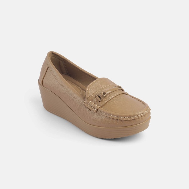 Mochi Women Brown Casual Loafers (SKU: 31-855-12-38)