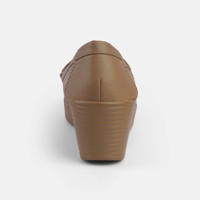 Mochi Women Brown Casual Loafers (SKU: 31-855-12-38)