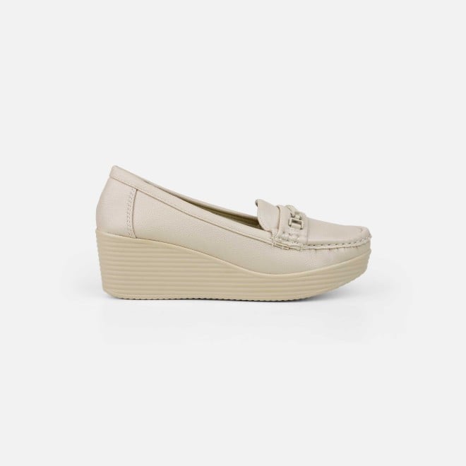 Mochi Women Off-white Casual Loafers (SKU: 31-855-66-36)