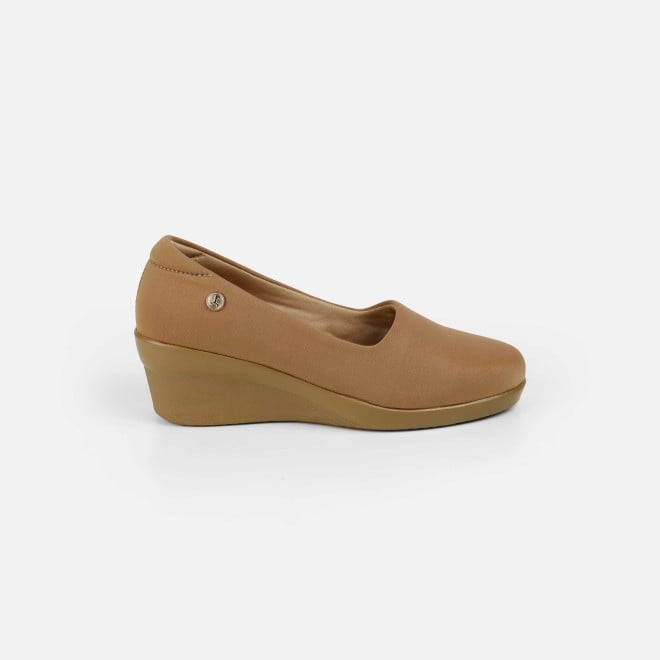 Mochi Women Beige-red Casual Ballerinas (SKU: 31-858-89-37)