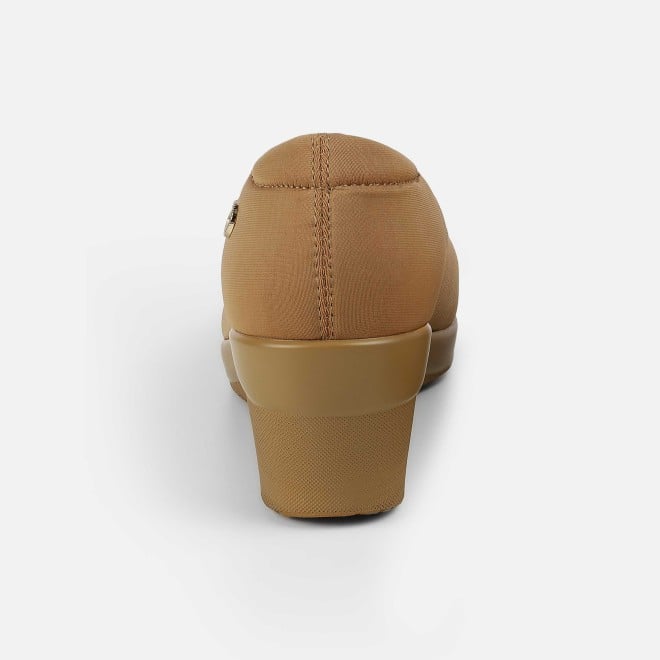 Mochi Women Beige-red Casual Ballerinas (SKU: 31-858-89-37)