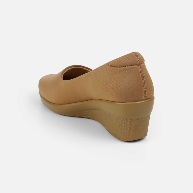 Mochi Women Beige-red Casual Ballerinas (SKU: 31-858-89-37)